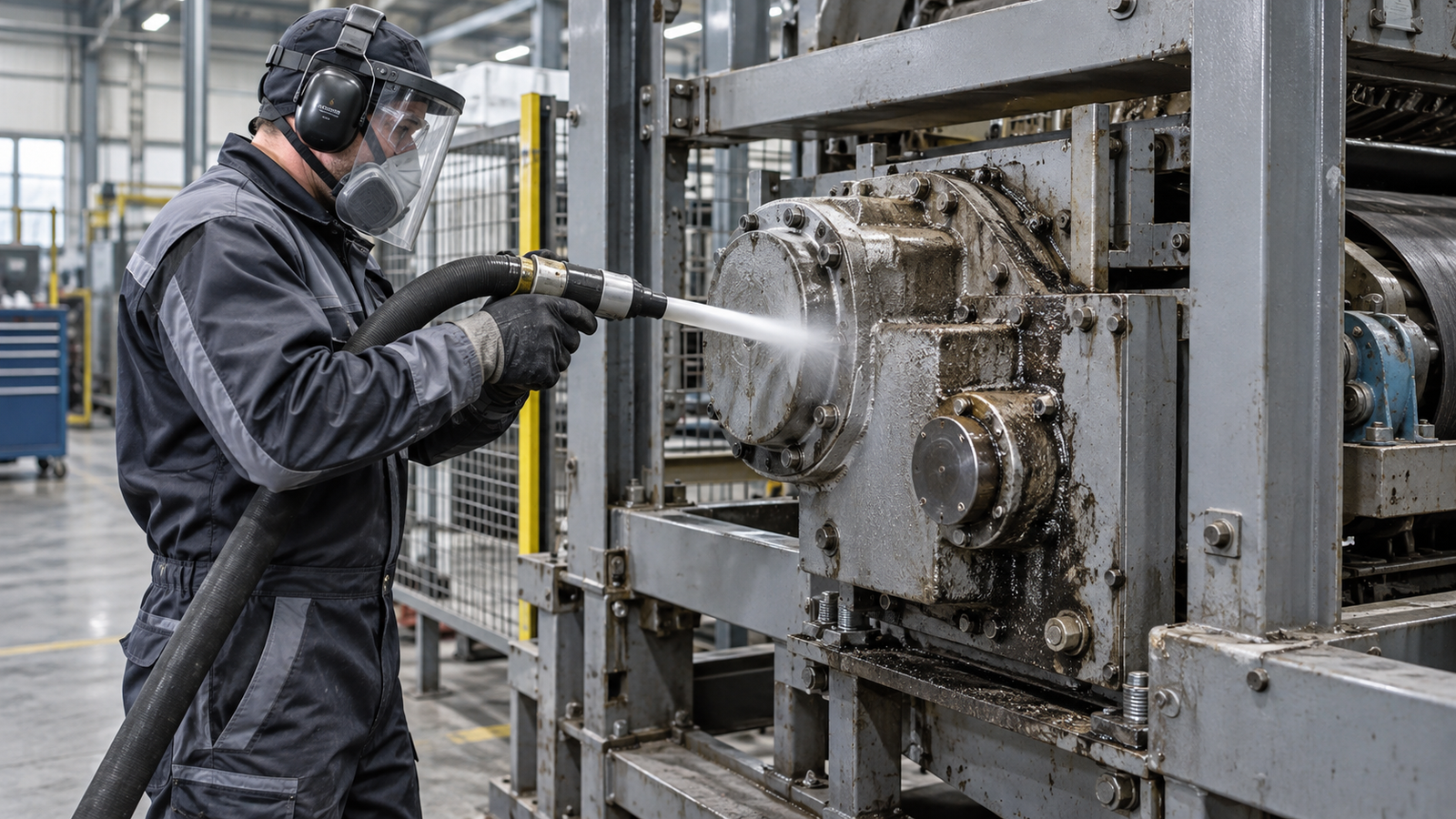 Industrial machinery reference for industrial oven dry ice cleaning planning